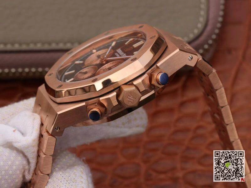 Audemars Piguet Royal Oak Chronograph 26331OR.OO.1220OR OM Factory Men Watches 1:1 Best Edition Replica Watch Swiss ETA7750 18K Rose gold on stainless steel bezel